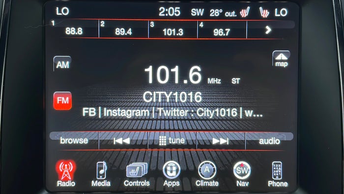 DODGE DURANGO-Infotainment System