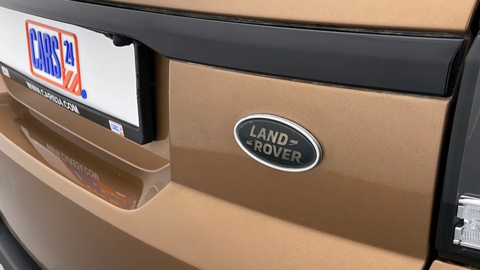 LAND ROVER RANGE ROVER SPORT-Monogram/Logo Rear Faded