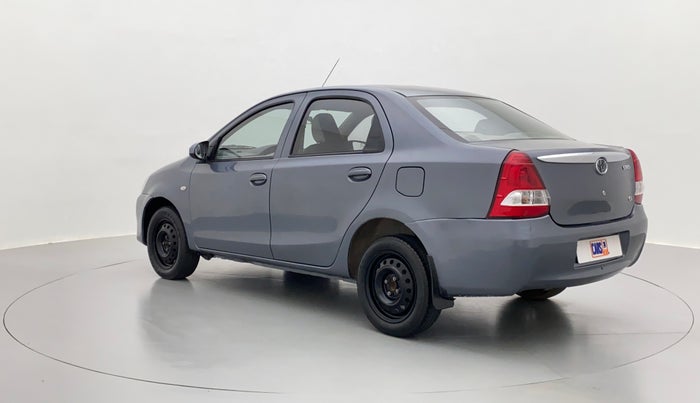 2015 Toyota Etios G, Petrol, Manual, 42,446 km, Left Back Diagonal