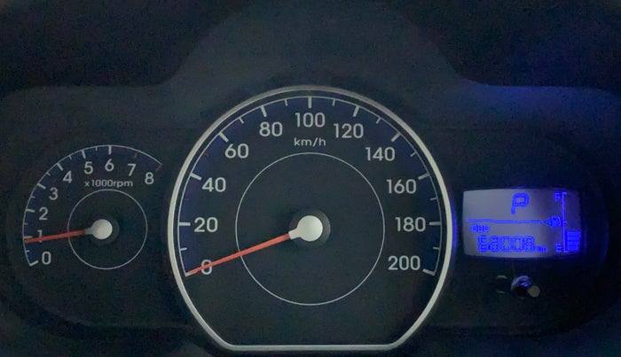 2012 Hyundai i10 SPORTZ 1.2 AT KAPPA2, Petrol, Automatic, 68,277 km, Odometer Image