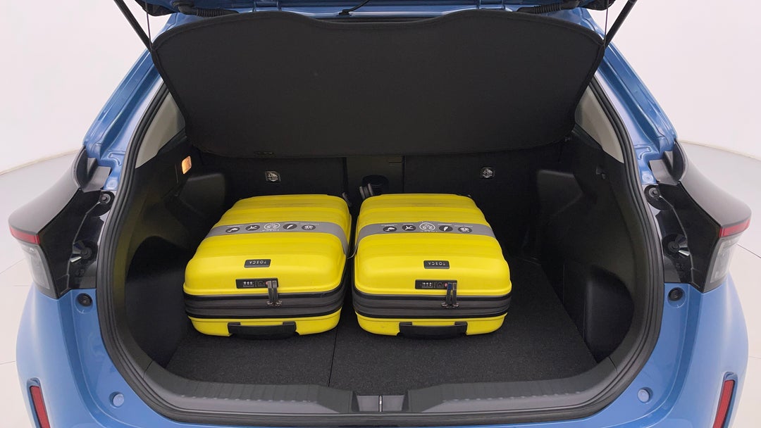 Boot Inside View with Luggage