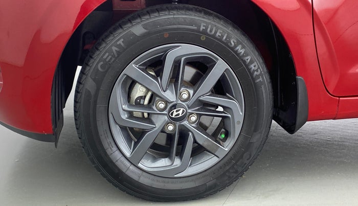 2020 Hyundai GRAND I10 NIOS SPORTZ PETROL, Petrol, Manual, 23,870 km, Left Front Wheel