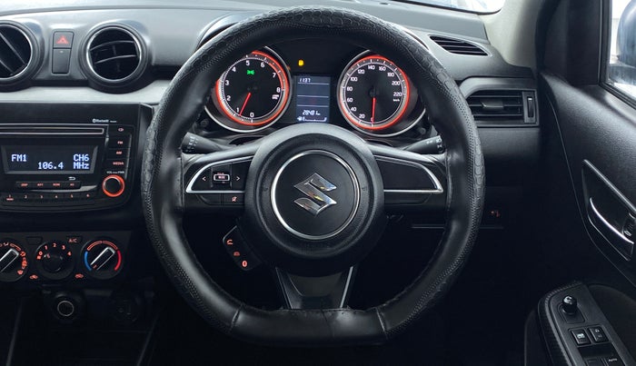 2019 Maruti Swift VXI D, Petrol, Manual, 28,615 km, Steering Wheel Close Up