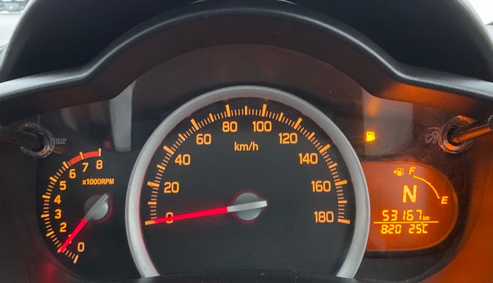 2016 Maruti Celerio VXI AMT, Petrol, Automatic, 53,167 km, Odometer Image