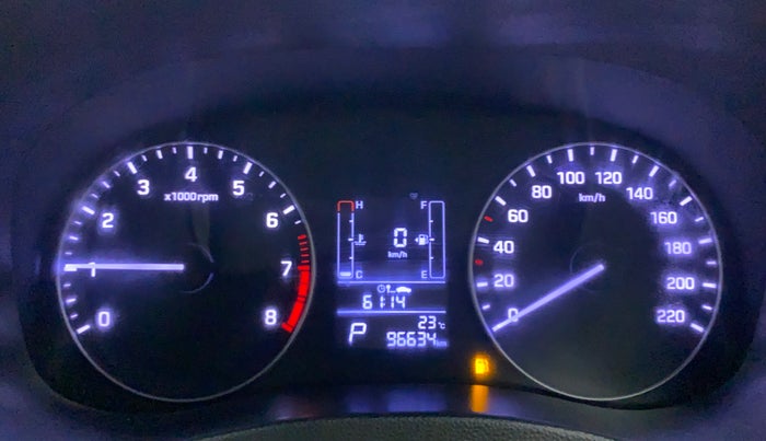 2017 Hyundai Creta SX PLUS AT 1.6 PETROL, Petrol, Automatic, 96,632 km, Odometer Image