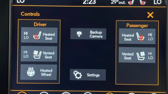 JEEP GRAND CHEROKEE-Heated Seats