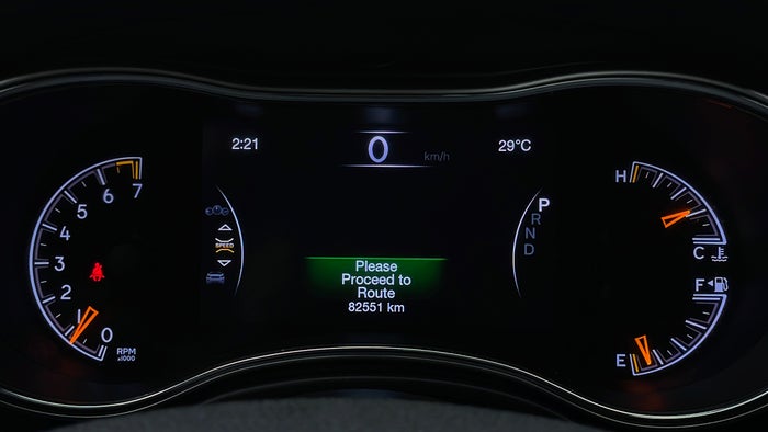 JEEP GRAND CHEROKEE-Odometer View