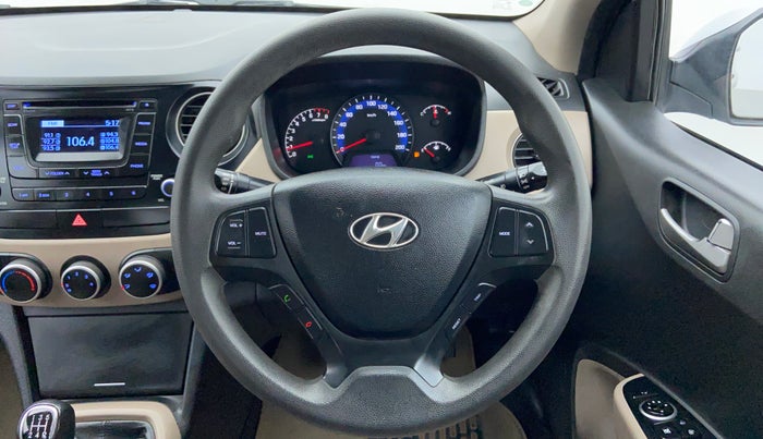 2014 Hyundai Xcent S 1.2 OPT, Petrol, Manual, 44,178 km, Steering Wheel Close-up