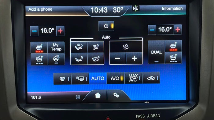 LINCOLN MKX-Heated Seats