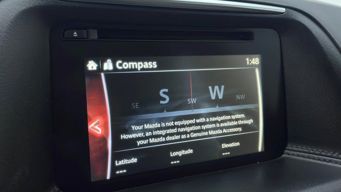 MAZDA CX 5-GPS Navigation System SD Card Not Available