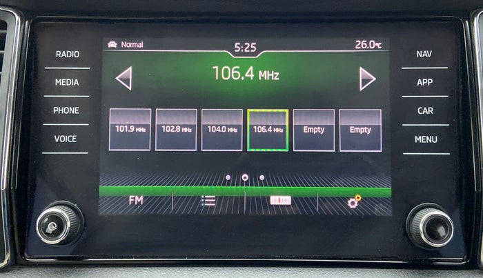 2018 Skoda Kodiaq STYLE 2.0 TDI 4X4 AT, Diesel, Automatic, 1,21,906 km, Touchscreen Infotainment System