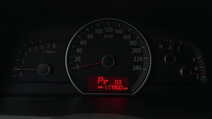 KIA MOHAVE-Odometer View