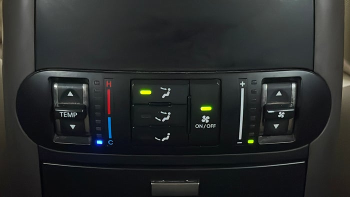KIA MOHAVE-Rear AC Temperature Control