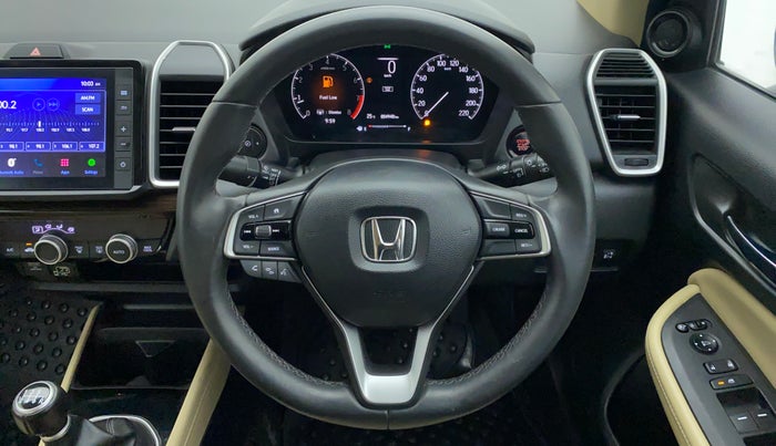 2022 Honda City ZX MT PETROL, Petrol, Manual, 4,995 km, Steering Wheel Close Up