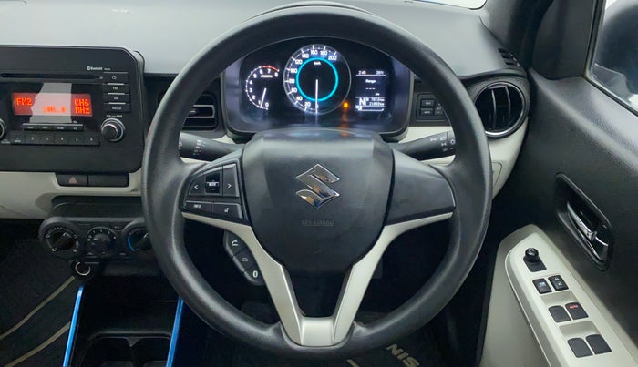 2017 Maruti IGNIS DELTA 1.2 K12 AMT, Petrol, Automatic, 22,182 km, Steering Wheel Close Up