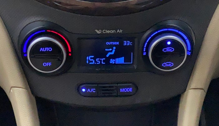 2017 Hyundai Verna 1.6 VTVT SX AT, Petrol, Automatic, 58,359 km, Automatic Climate Control