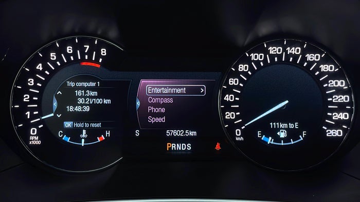 LINCOLN MKX-Odometer View