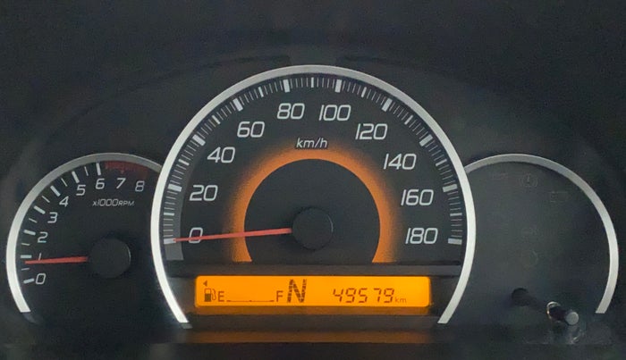 2016 Maruti Wagon R 1.0 VXI AMT, Petrol, Automatic, 49,579 km, Odometer Image
