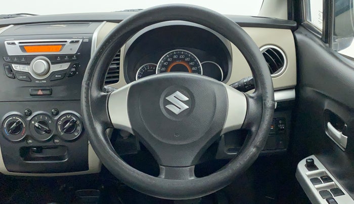 2016 Maruti Wagon R 1.0 VXI AMT, Petrol, Automatic, 49,579 km, Steering Wheel Close Up