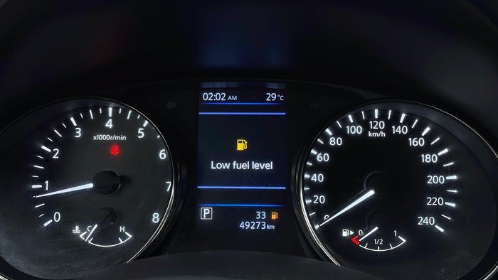 NISSAN X TRAIL-Odometer View