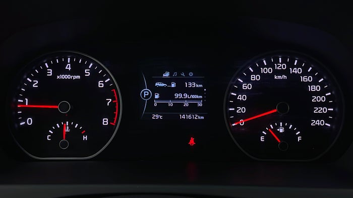 KIA MOHAVE-Odometer View
