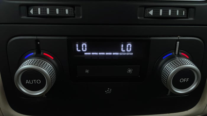 VOLKSWAGEN TOUAREG-Rear AC Temperature Control