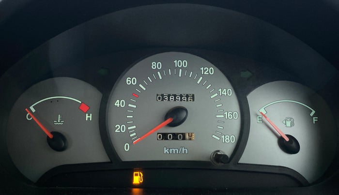 2010 Hyundai Santro Xing GLS, Petrol, Manual, 39,032 km, Odometer Image