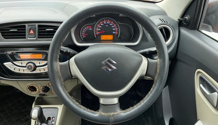 2016 Maruti Alto K10 VXI AMT P, Petrol, Automatic, 24,846 km, Steering Wheel Close Up