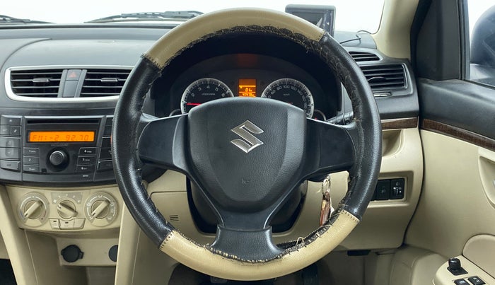 2014 Maruti Swift Dzire VXI, Petrol, Manual, 47,493 km, Steering Wheel Close Up
