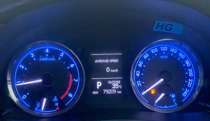 2014 Toyota Corolla Altis G AT, Petrol, Automatic, 79,110 km, Odometer Image
