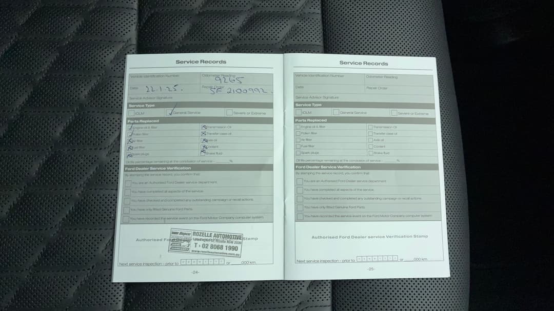 2023 Ford Everest Platinum (4WD), Automatic, 23482 km, Service History