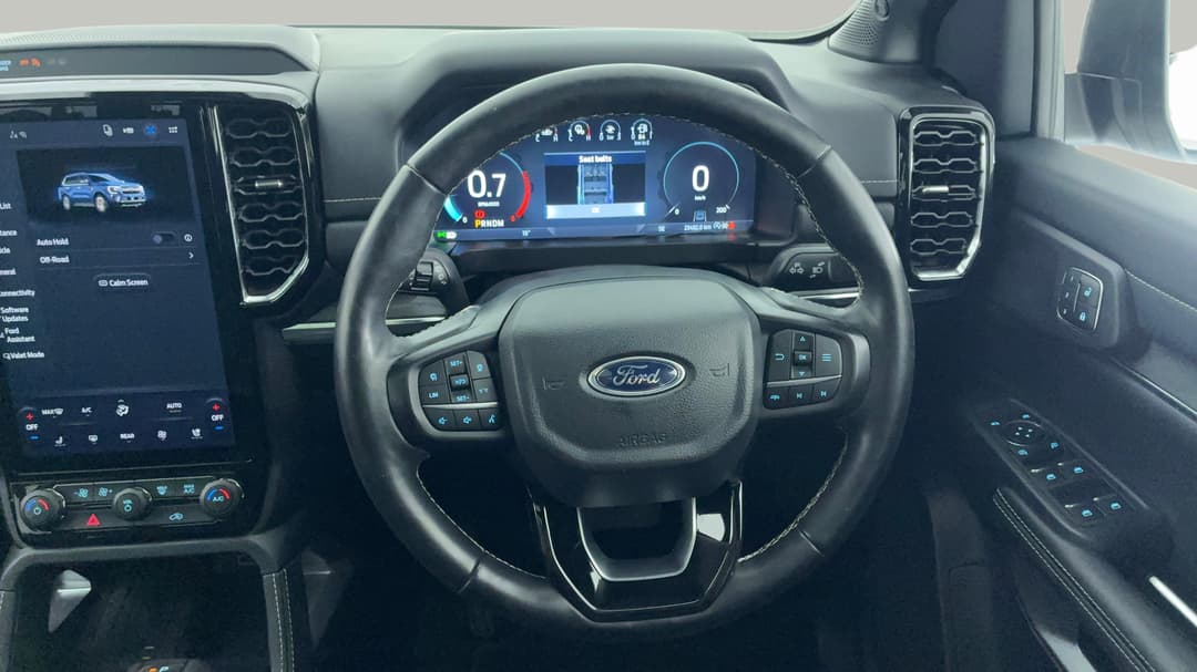 2023 Ford Everest Platinum (4WD), Automatic, 23482 km, Steering Wheel Close-up