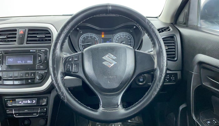 2020 Maruti Vitara Brezza VXI, Petrol, Manual, 42,519 km, Steering Wheel Close Up