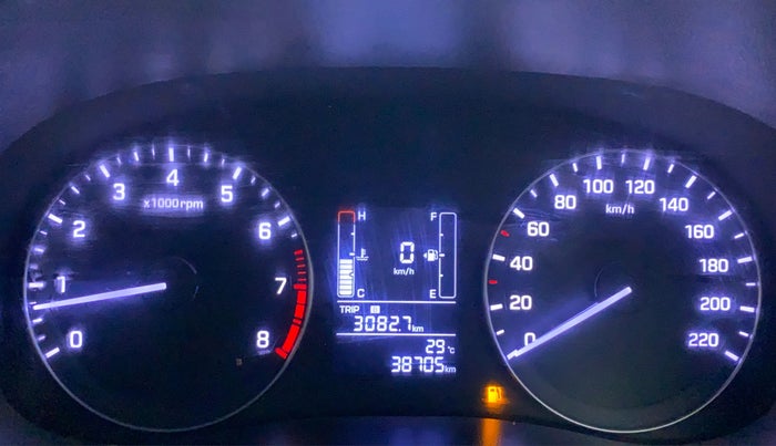 2015 Hyundai Creta 1.6 SX PLUS PETROL, Petrol, Manual, 38,818 km, Odometer Image