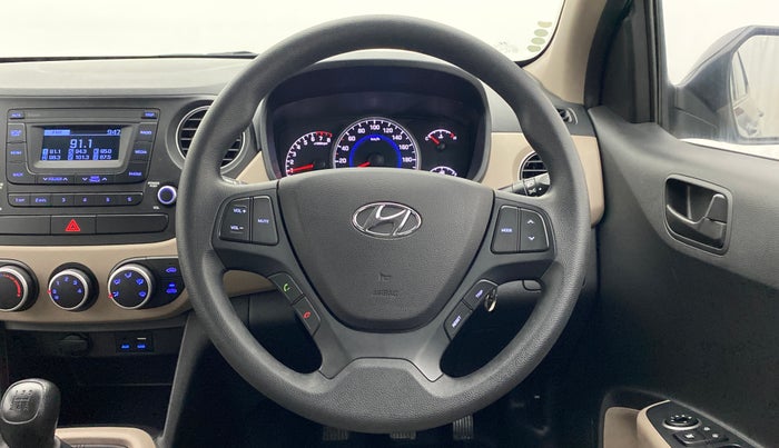 2019 Hyundai Grand i10 MAGNA 1.2 VTVT, Petrol, Manual, 4,229 km, Steering Wheel Close Up