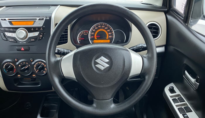 2014 Maruti Wagon R 1.0 VXI, Petrol, Manual, 20,351 km, Steering Wheel Close Up