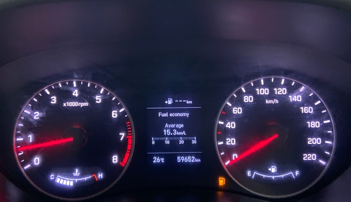 2019 Hyundai Elite i20 ASTA 1.2 (O), Petrol, Manual, 59,713 km, Odometer Image