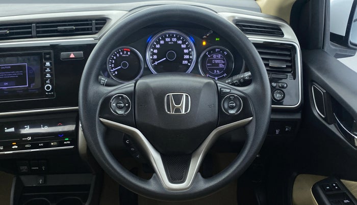 2017 Honda City V MT PETROL, Petrol, Manual, 78,947 km, Steering Wheel Close Up