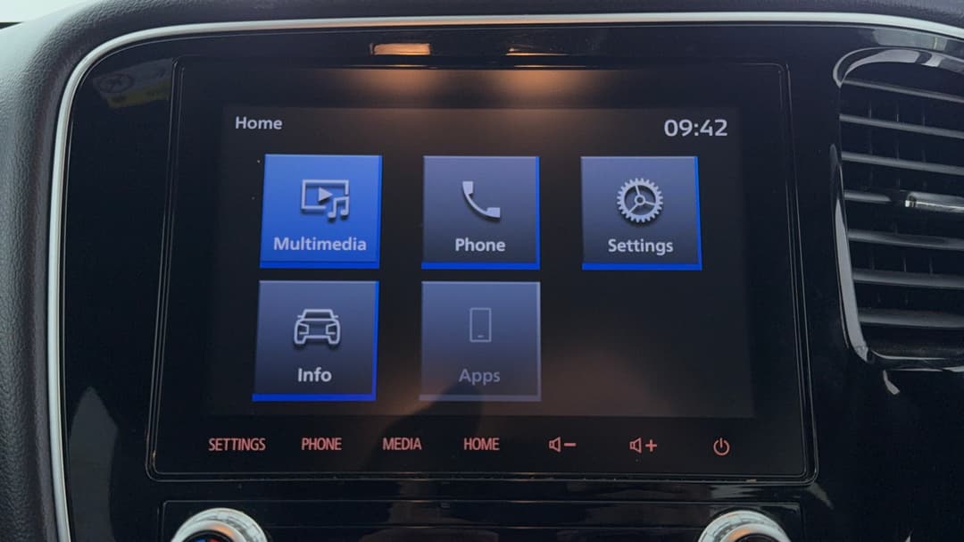 2021 Mitsubishi Outlander Black Edition 7 Seat (2WD), Automatic, 108113 km, Infotainment System
