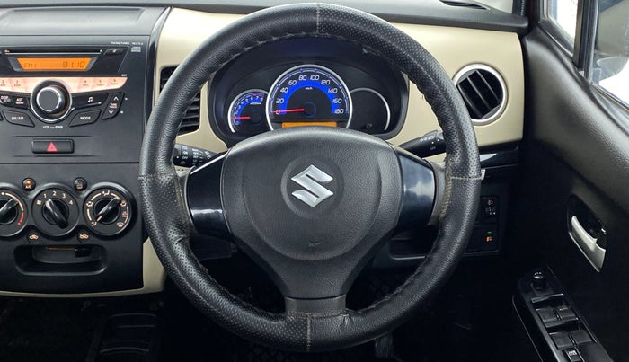 2018 Maruti Wagon R 1.0 VXI, Petrol, Manual, 16,858 km, Steering Wheel Close Up