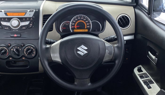 2016 Maruti Wagon R 1.0 VXI, Petrol, Manual, 55,397 km, Steering Wheel Close Up