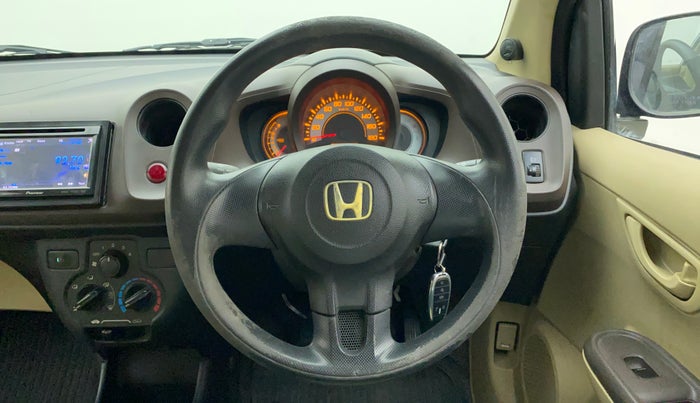 2012 Honda Brio E MT, Petrol, Manual, 83,637 km, Steering Wheel Close Up