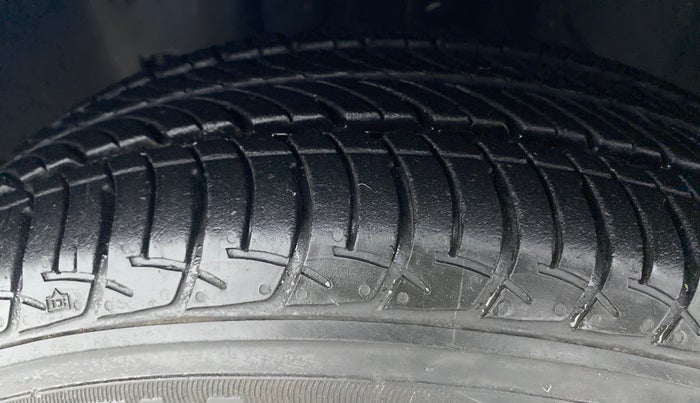2019 Datsun Go Plus T(O) CVT, Petrol, Automatic, 2,337 km, Left Front Tyre Tread