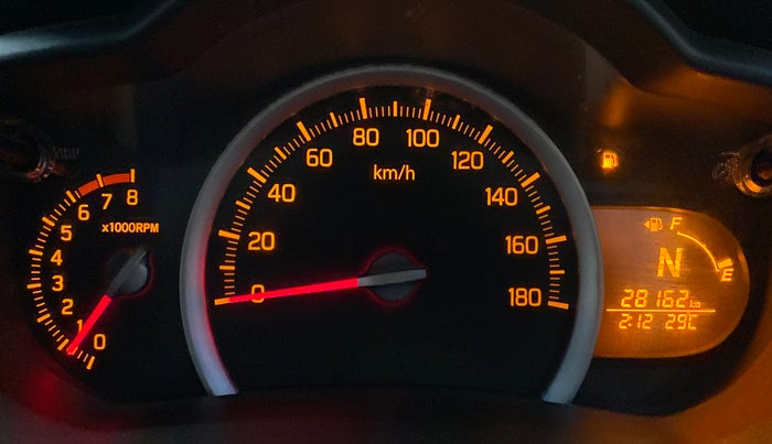 2017 Maruti Celerio VXI (O) AMT, Petrol, Automatic, 28,249 km, Odometer Image