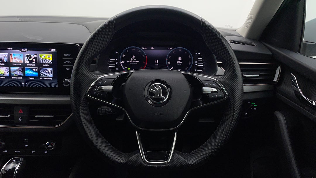 Steering Wheel Close-up