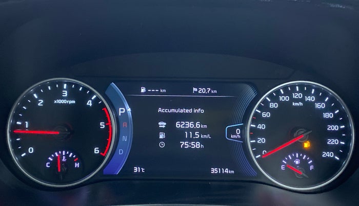 2019 KIA SELTOS HTX+ AT 1.5 DIESEL, Diesel, Automatic, 35,180 km, Odometer Image