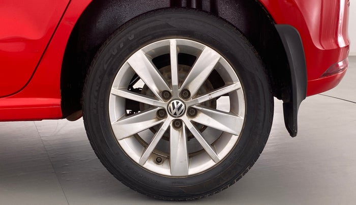 2015 Volkswagen Polo HIGHLINE1.2L PETROL, Petrol, Manual, 40,843 km, Left Rear Wheel