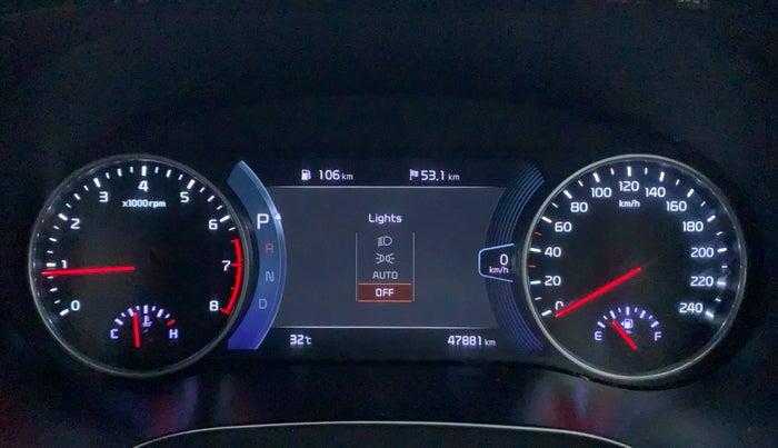 2019 KIA SELTOS GTX PLUS DCT 1.4 PETROL, Petrol, Automatic, 47,880 km, Odometer Image