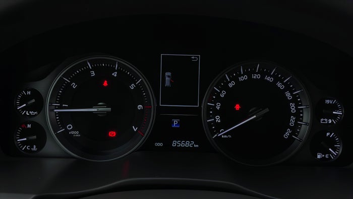 TOYOTA LAND CRUISER-Odometer View
