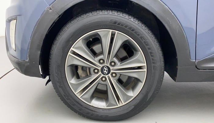 2016 Hyundai Creta SX PLUS AT 1.6 PETROL, Petrol, Automatic, 88,988 km, Left Front Wheel